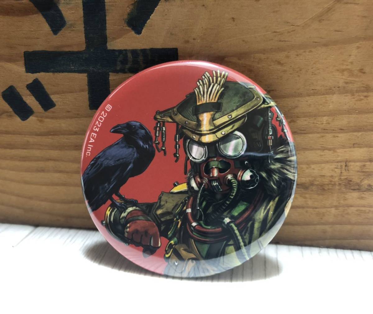 ☆1円出品☆【缶バッヂ】〈開封済み未使用〉ブラッドハウンド APEX 