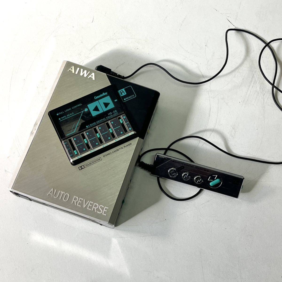 当時品 AIWA アイワ ステレオカセットプレーヤー Cassette Boy 5バンド 