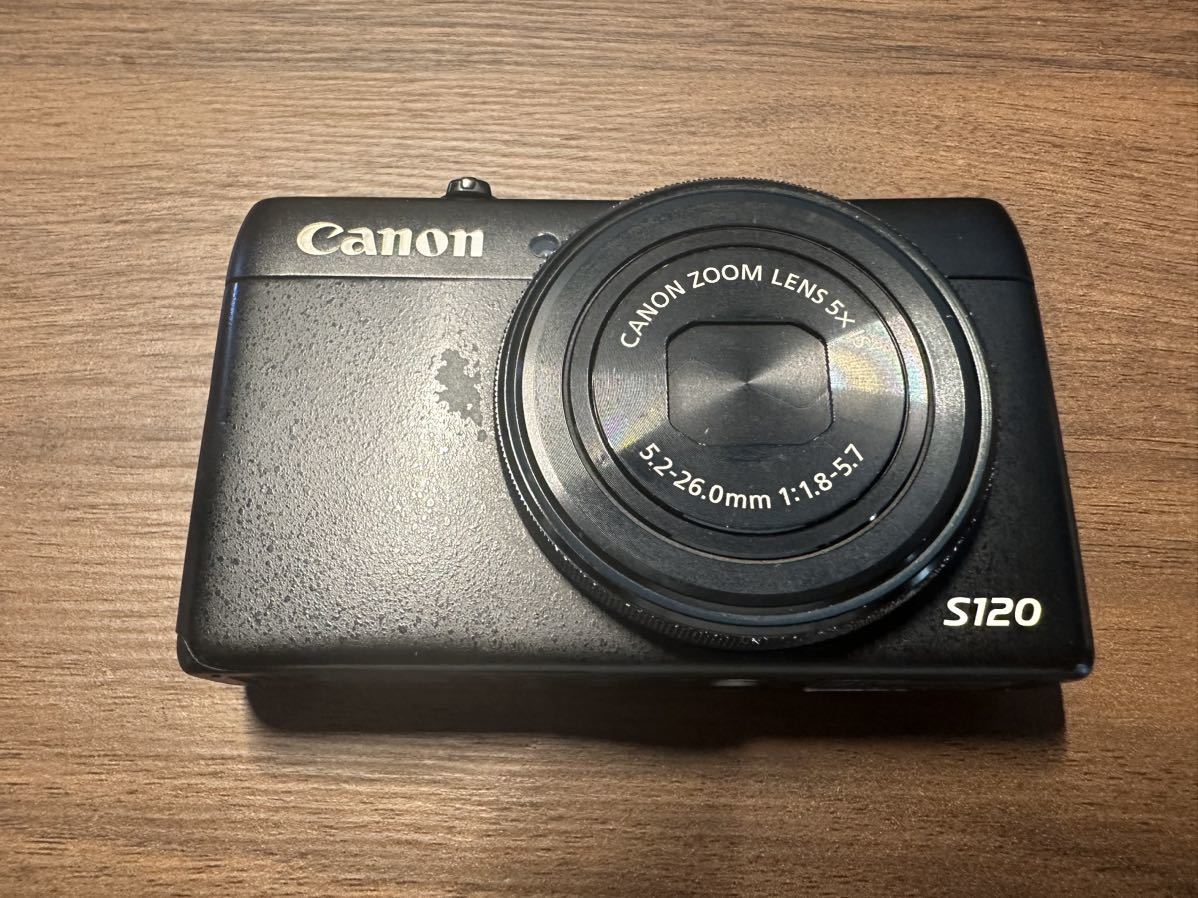 PowerShot S120 (ブラック) PowerShot Canon S120 F値1.8 美品 PowerShot S120 (ブラック) PowerShot Canon S120 F値1.8 美品