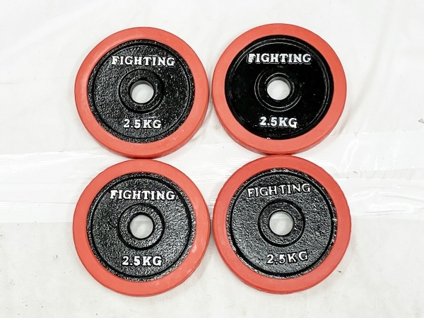FIGHTINGROAD 70kg ダンベルプレートセット①【小分け送料込み】 FIGHTINGROAD 70kg ダンベルプレートセット①【小分け送料込み