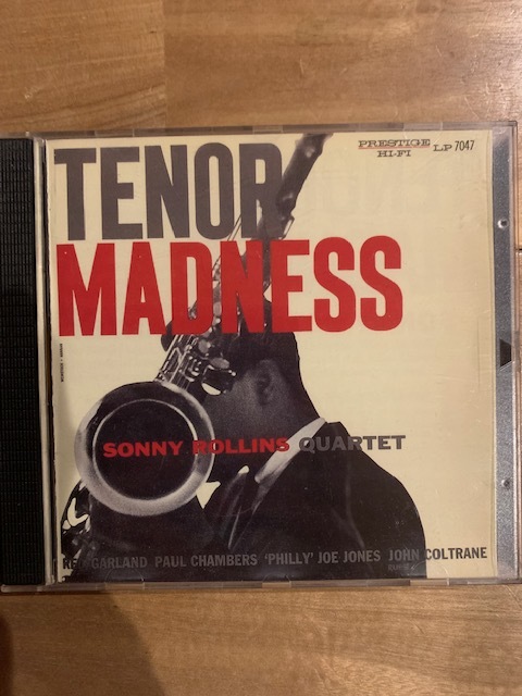 高音質盤 24KTゴールドCD/DCC SONNY ROLLINS QUARTET / TENOR MADNESS