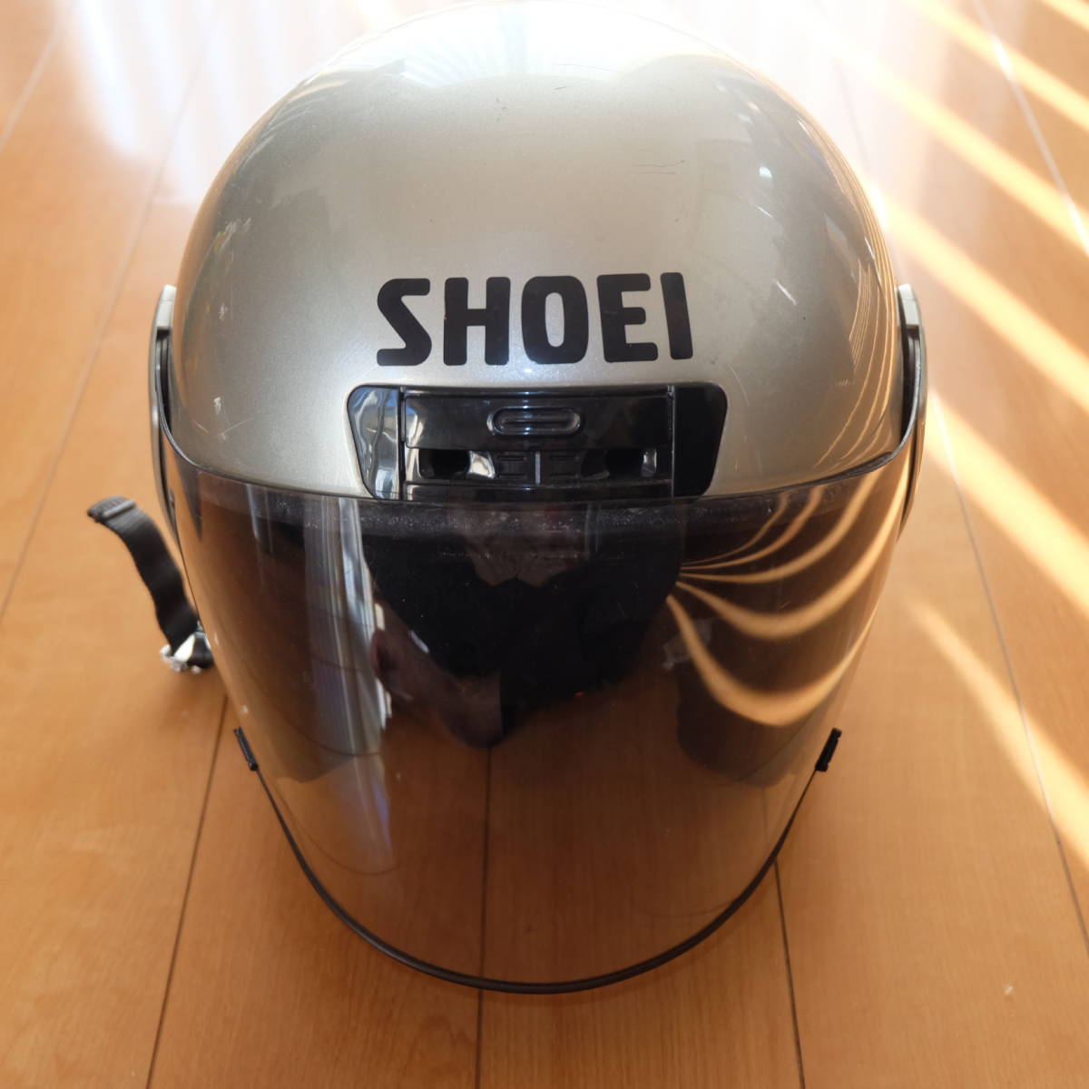 SHOEI ショウエイ バイク用ヘルメット シルバー 銀 C種 J-DASH W-4 L 