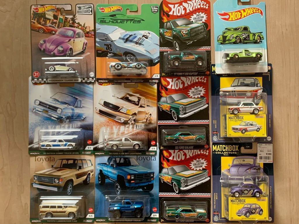 ホットウィール Hot Wheels MATCHBOX 2021コレクターエディション含
