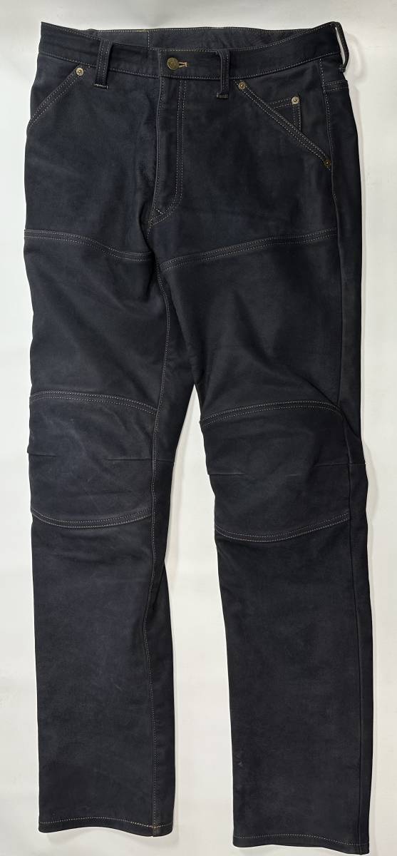 【美品】クシタニ エクスプローラ　ライド ジーンズ オールドブラック33インチ ☆KUSHITANI(クシタニ) EX-1217R EXPLORER RIDE JEANS