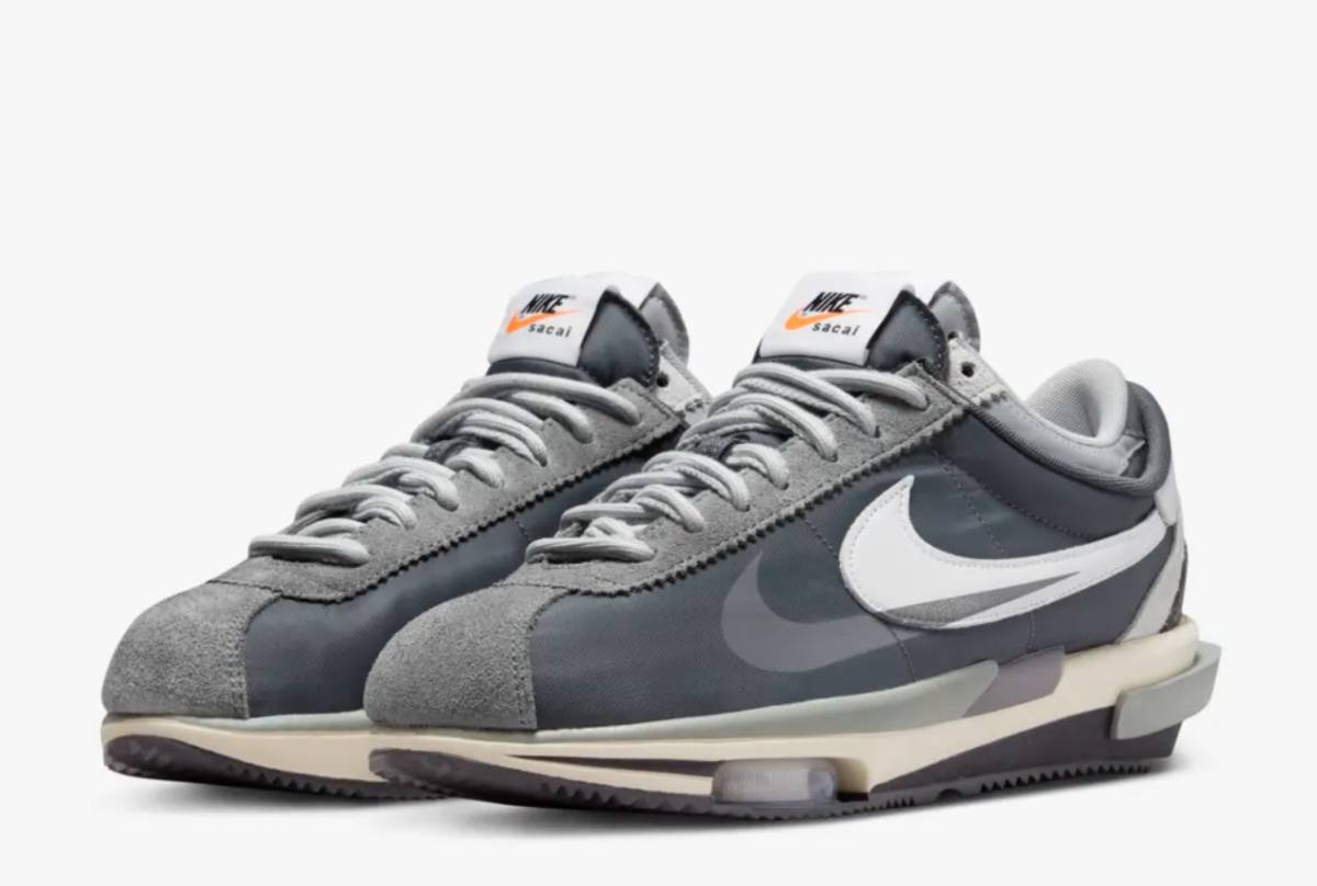 定価以下 (27cm) 限定 SACAI NIKE ZOOM CORTEZ SP IRON GREY 定価以下 (27cm) 限定 SACAI NIKE ZOOM CORTEZ SP IRON GREY