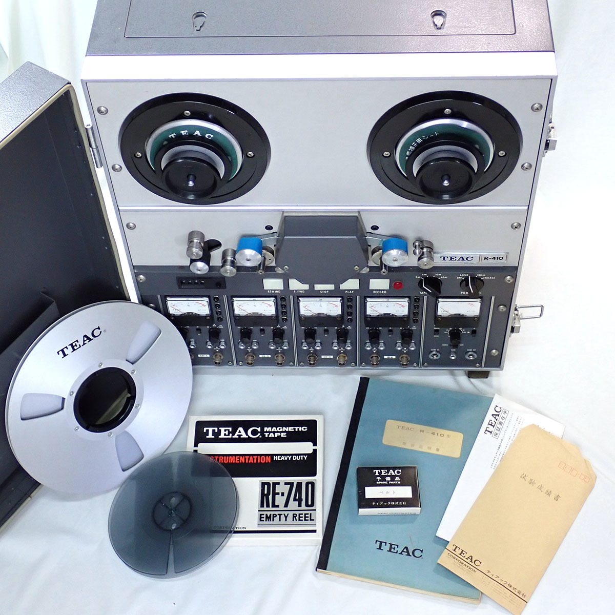 ☆超激レア☆配線図有☆TEAC R-410型☆ティアック オープンリール可  