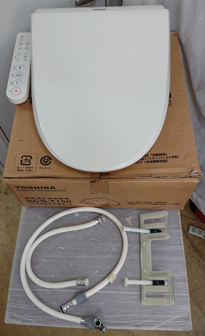 TOSHIBA 東芝 SCS-T160 温水洗浄便座 家庭用 ウォシュレット 便座