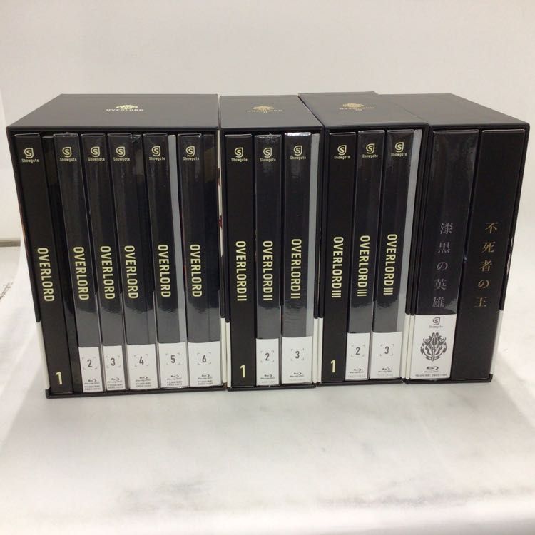 OVERLOAD/オーバーロード【1期～3期＋劇場版】DVD 全18巻セット OVERLOAD/オーバーロード【1期～3期】 DVD 全18巻セット 劇場版