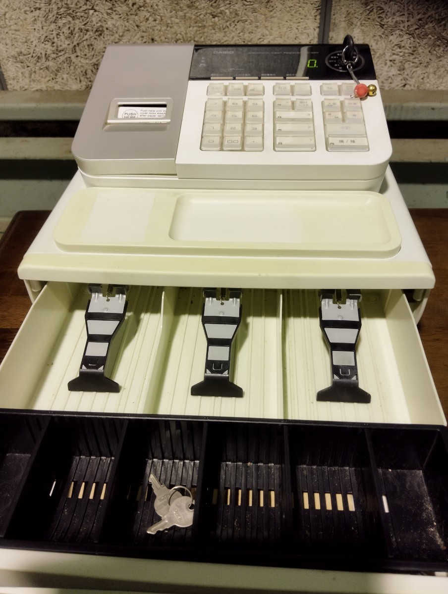 CASIO カシオレジスター SE-S20 中古 CASIO SE-S20 電子レジスター