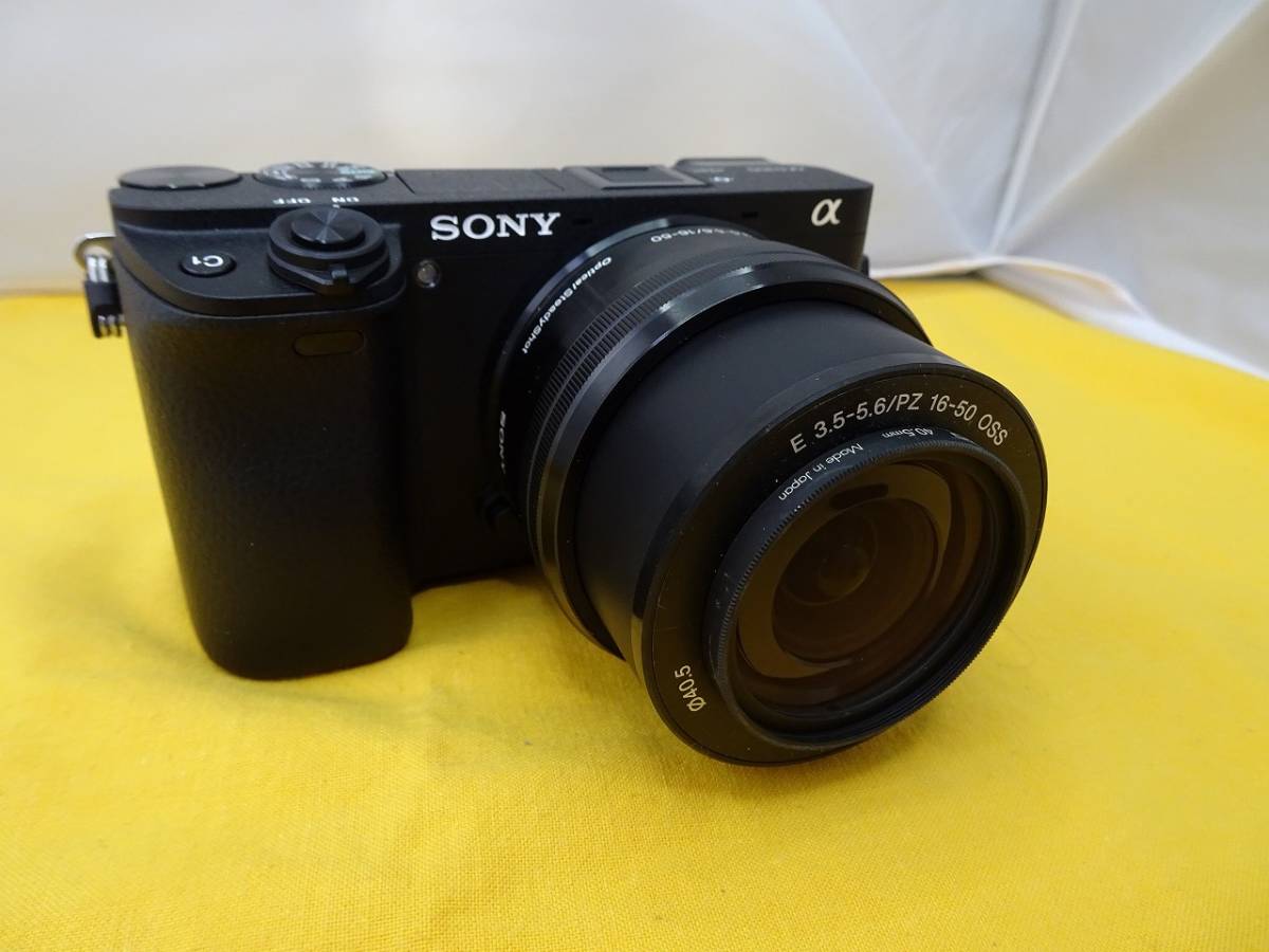 【美品極低使用】 SONY α6300 パワーズームレンズキット+マクロレンズ ILCE-6300L ソニーαシリーズSELP1650 SEL30M35