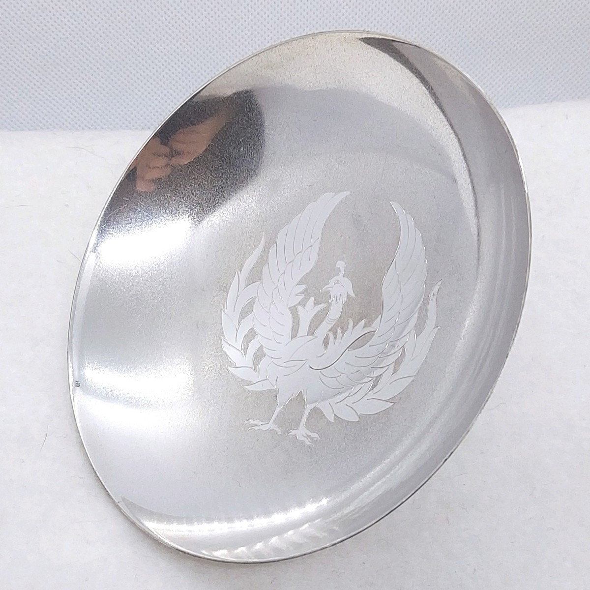 銀盃 純銀製 純銀 SILVER刻印 消防庁長官 180g 【51107 L9】純銀刻印