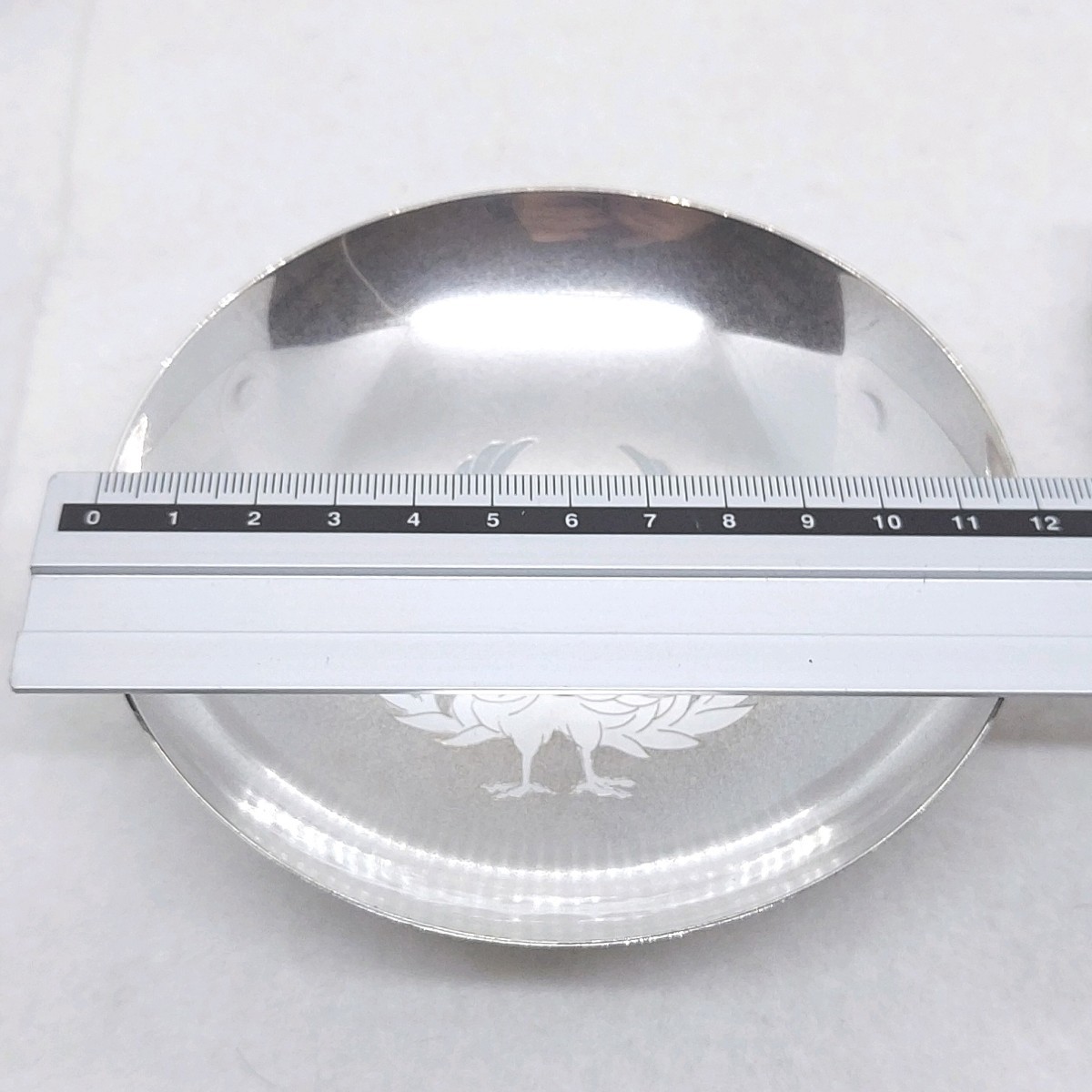 銀盃 純銀製 純銀 SILVER刻印 消防庁長官 180g 【51107 L9】純銀刻印