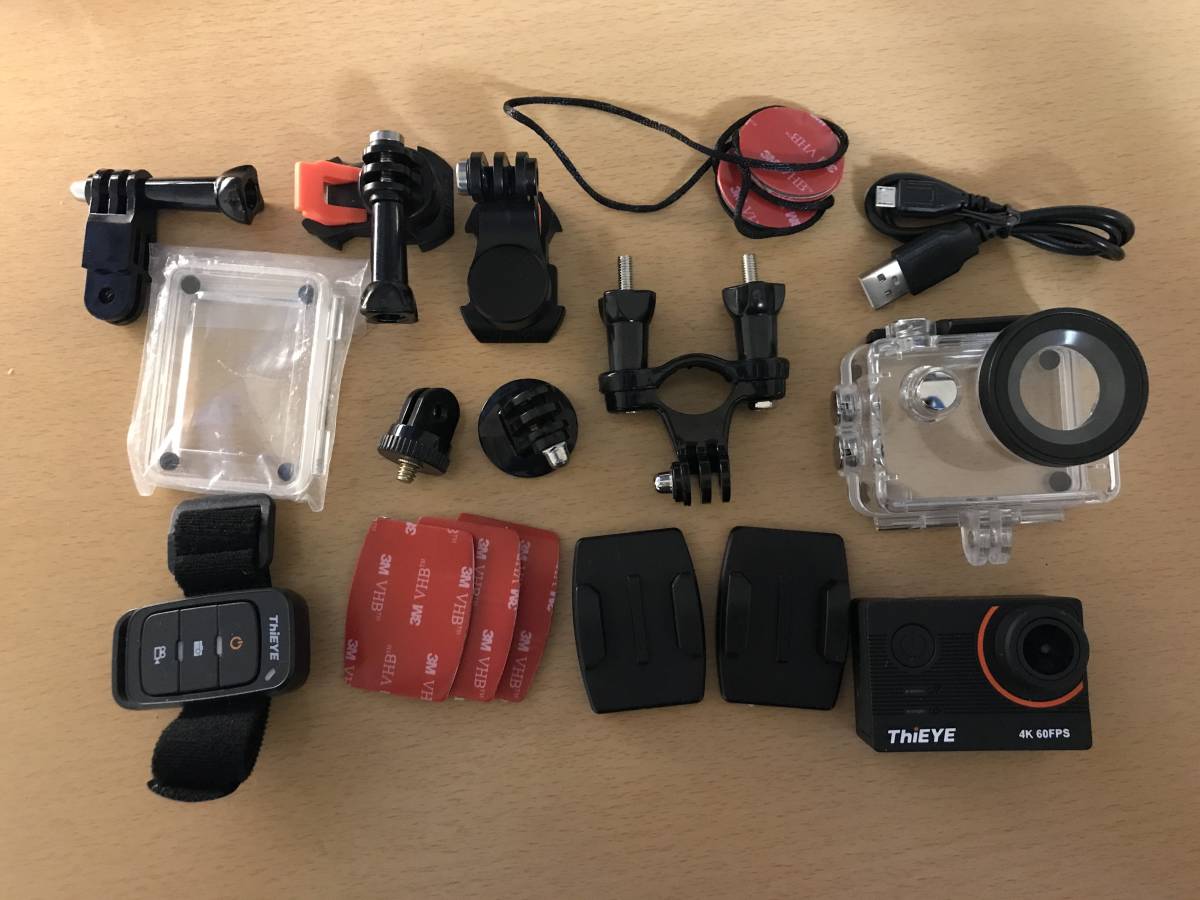 ThiEYE T5 Pro アクションカメラ 動作確認済み