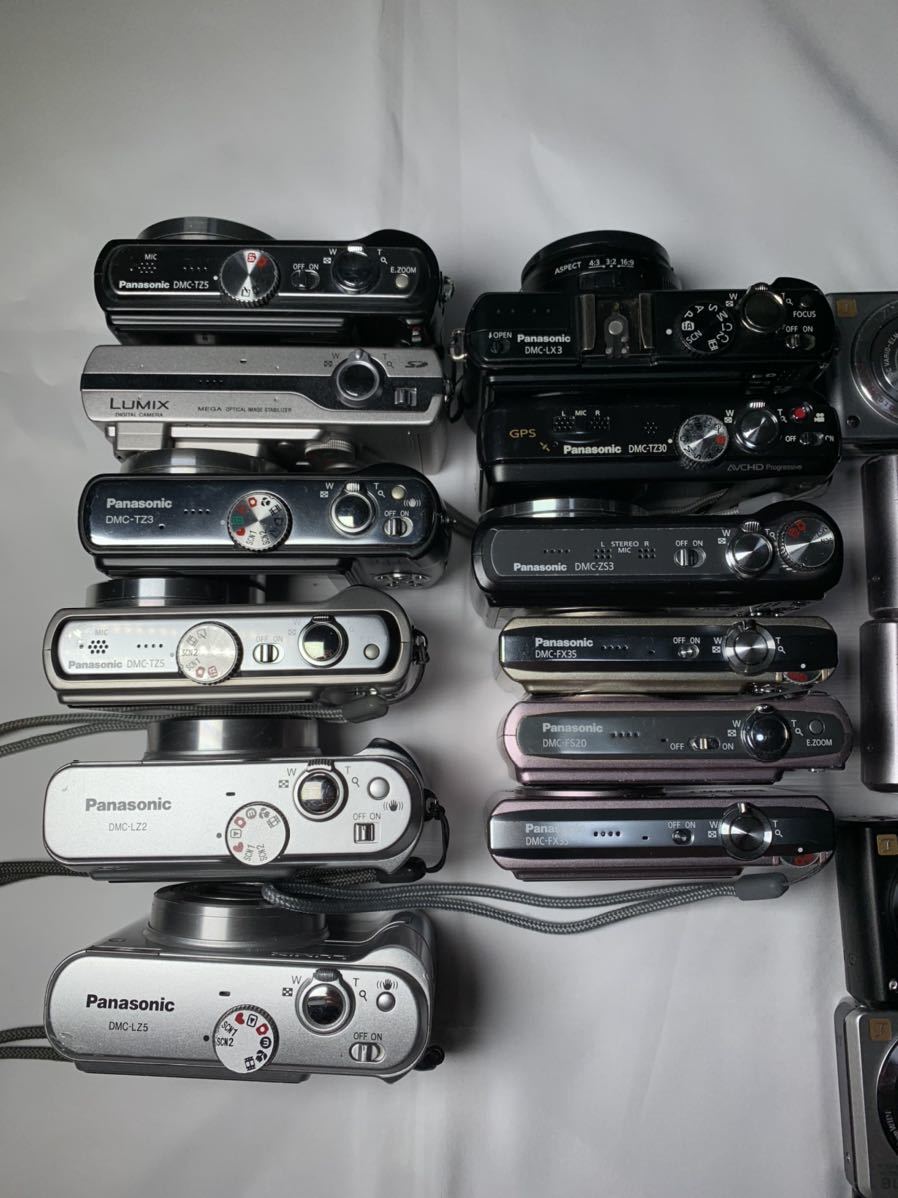 35台 デジカメ Panasonic LUMIX ルミックス DMC TZ LZ LX ZS FS FX ZX