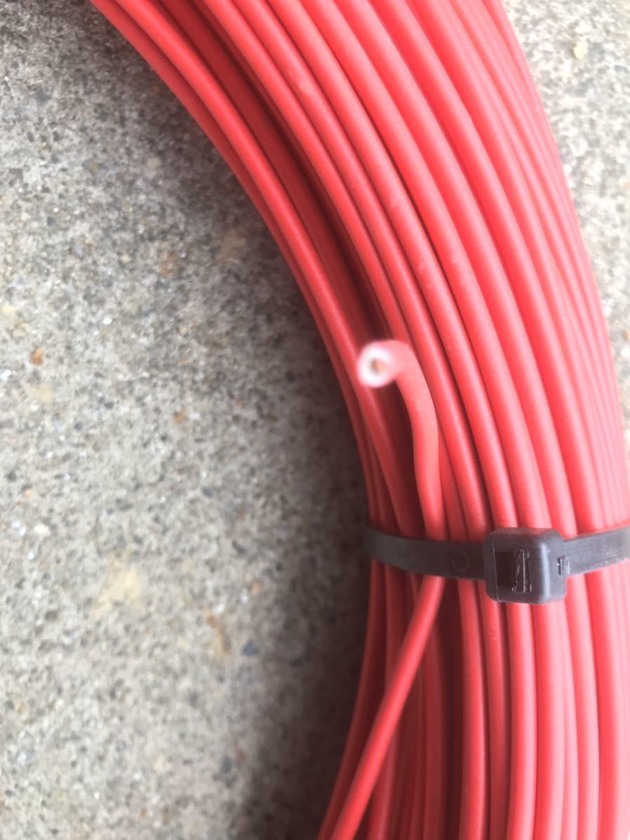 住電日立　IVケーブル　1.6mm 赤色_2