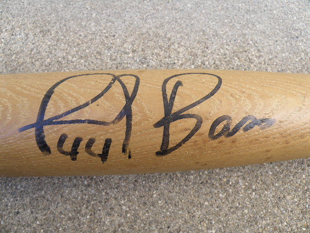 60 阪神タイガース ランディ・バース 直筆サイン バット / 野球 ベースボール