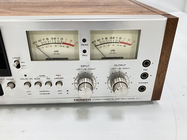 PIONEER CT-7 カセットデッキ パイオニア 音響機材 ジャンク H8217374