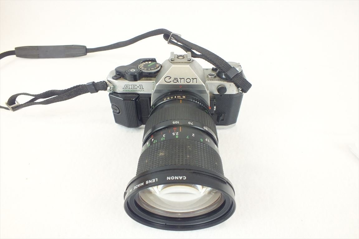 ☆ Canon キャノン AE-1 PROGRAM フィルム一眼レフ FD 35-105 中古