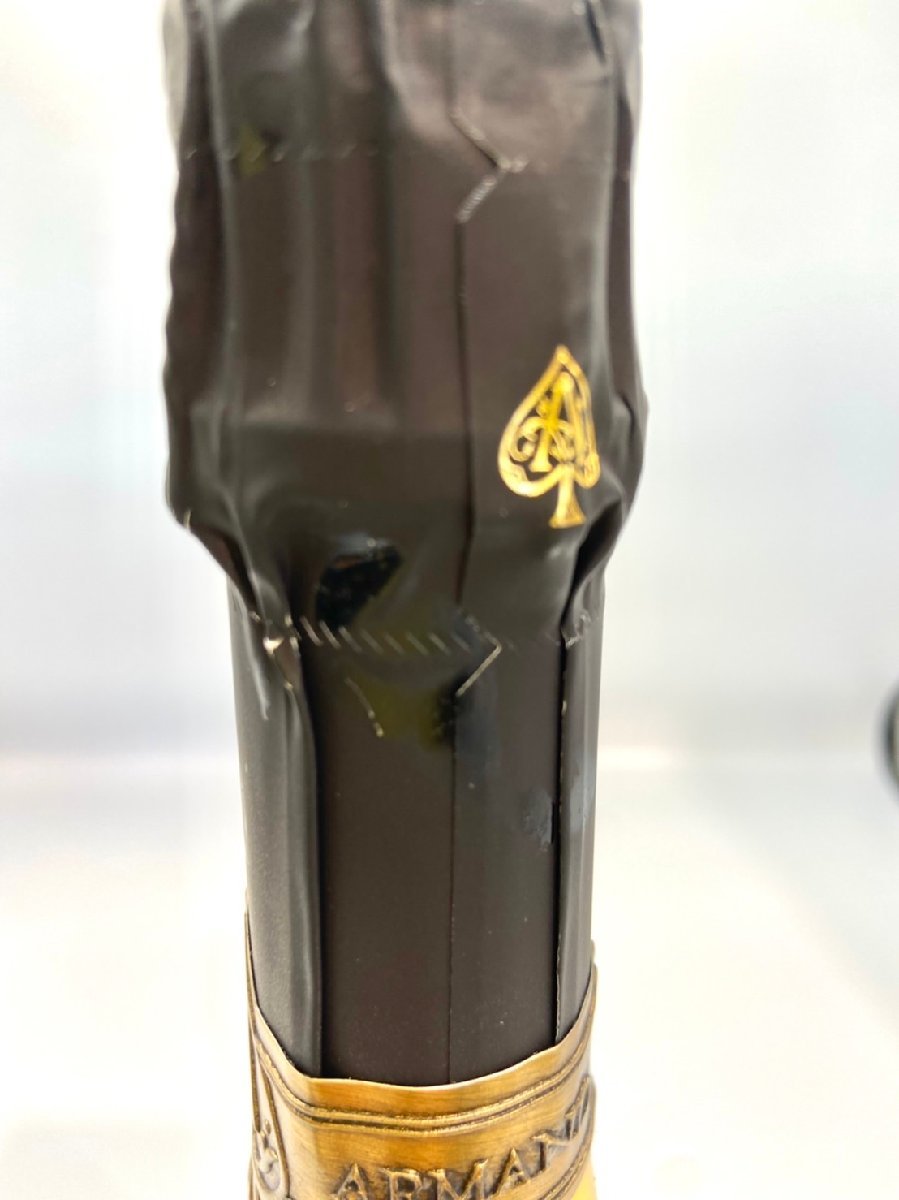 ST【同梱不可】アルマンド ゴールド シャンパン 750ml 12.5％ 1720ｇ 未開栓 古酒　Z023249 ゴールド ブリュット ブリニャック DE BRIGNAC 飲料