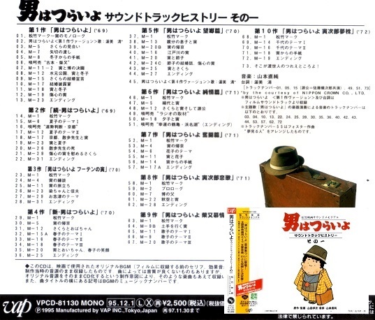 山本直純◆男はつらいよ□寅次郎音楽旅～寅さんの“夢”“旅”“恋”“粋”□サウンドトラックヒストリーその１☆山田洋次vs渥美清_4