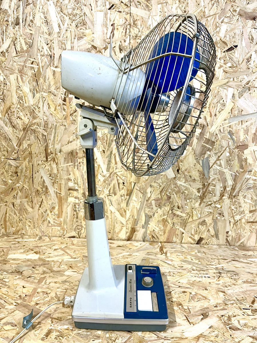 扇風機 SANYO - Dynamic EF-6SZ Wide Yahoo!オークション 昭和レトロ