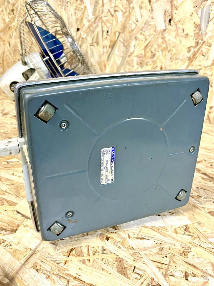 1円〜SANYO 三洋電機 扇風機 EF-6SZ Dynamic wide 羽根径30cm 3枚羽根