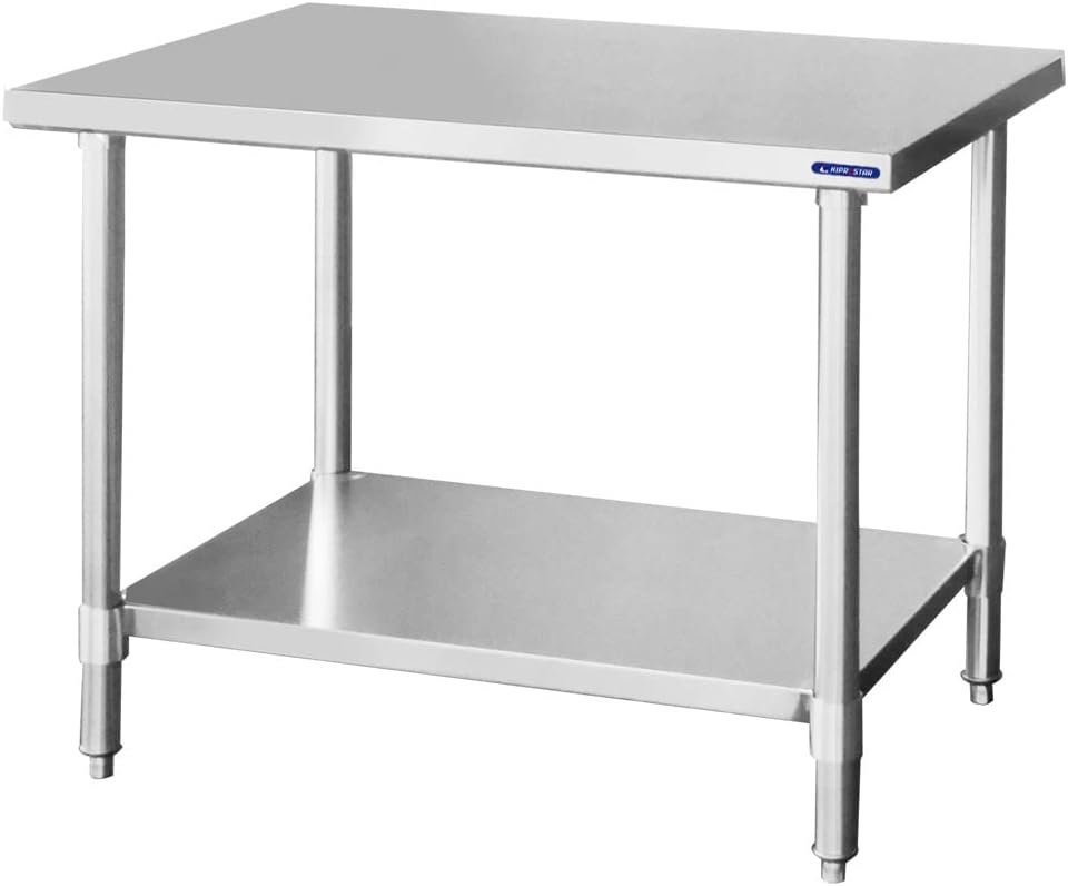 【中古特価】230720003 中古 業務用 ステンレス 作業台 1000×600×800 調理台 厨房 ワークテーブル ステンレス製 NSD-10060