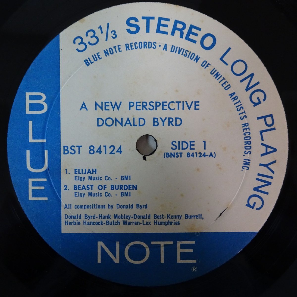 10014741;【US盤/Vangelder刻印/BlueNote】Donald Byrd ドナルド
