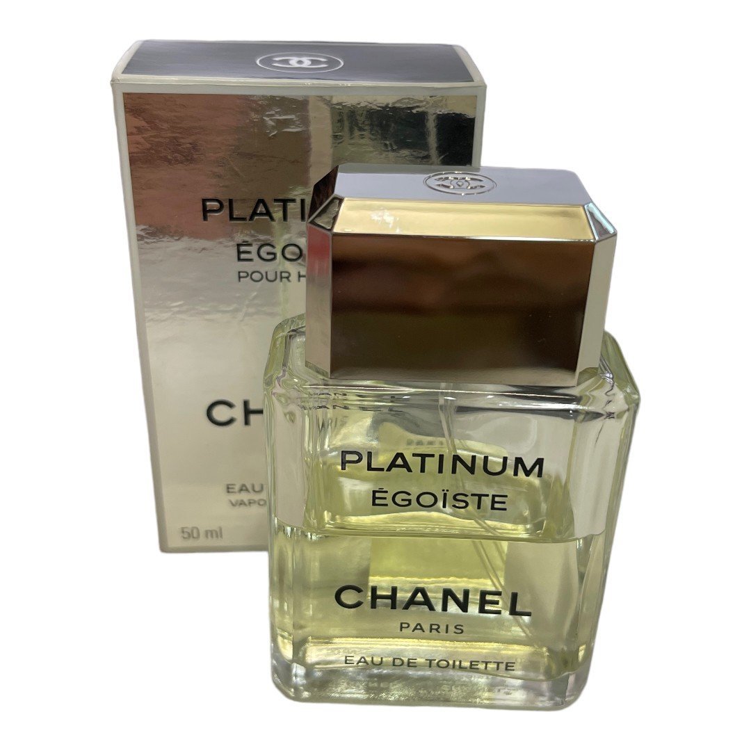 中古品】残約半分 CHANEL PLATINUM シャネル エゴイストプラチナム
