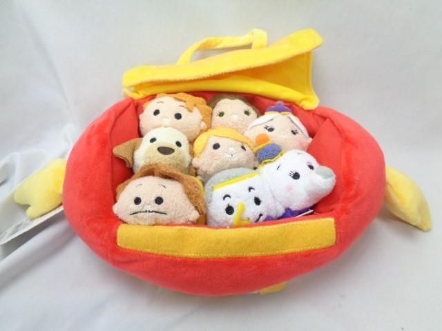 【同梱可】中古品 ディズニー 美女と野獣 わんわん物語 他 ツムツムセット ぬいぐるみ 等 グッズセット