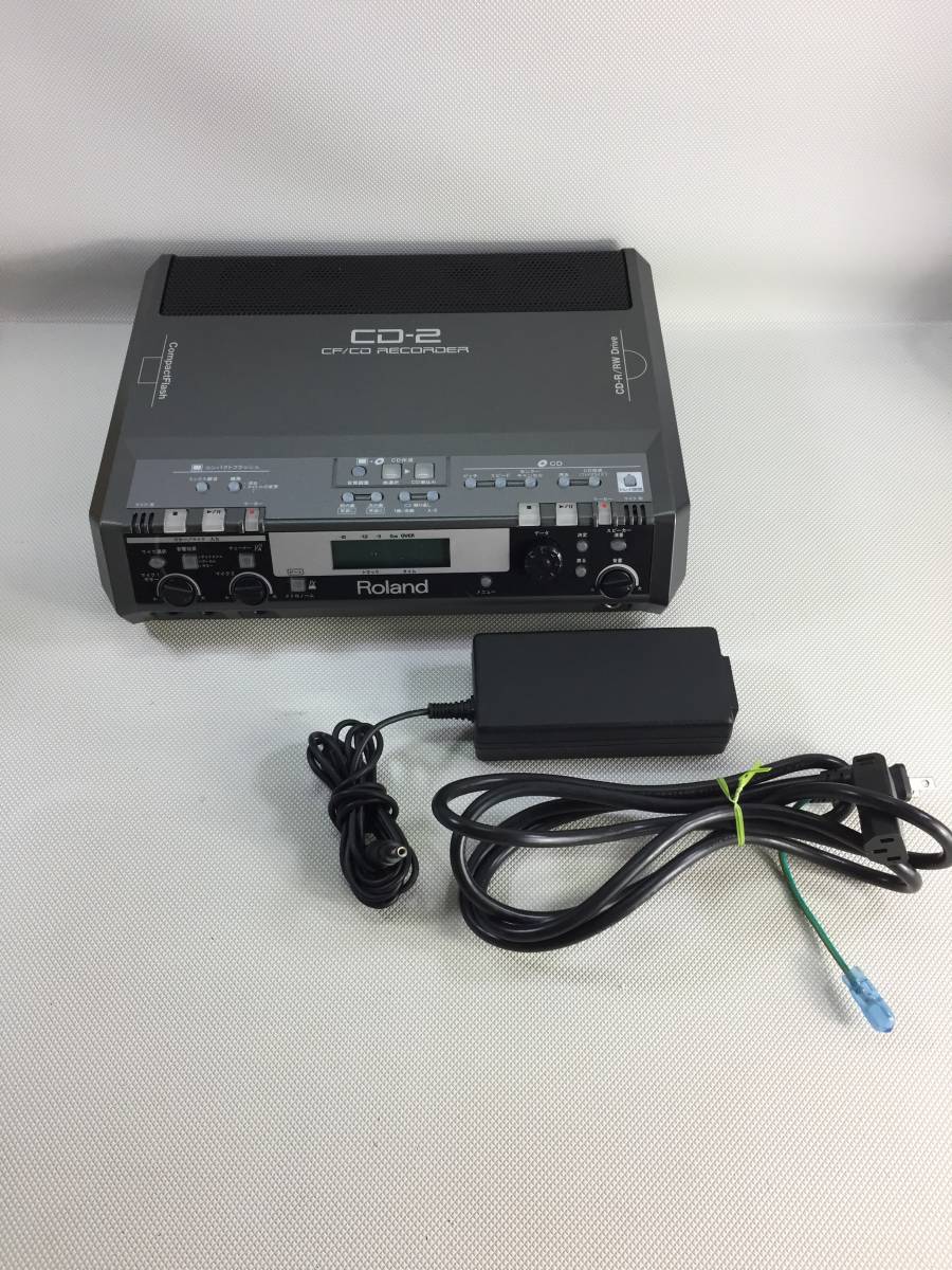 中古 Roland ローランド CD-2u SD/CDレコーダー レコーダー 音出し