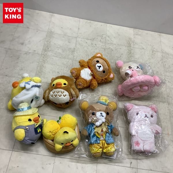  1円〜 リラックマ イベント限定 あつめてぬいぐるみ リラックマタウン コリラックマ シャーベットぬいぐるみ S 桜 他(リラックマ)｜売買されたオークション情報、yahooの商品情報をアーカイ リラックマ