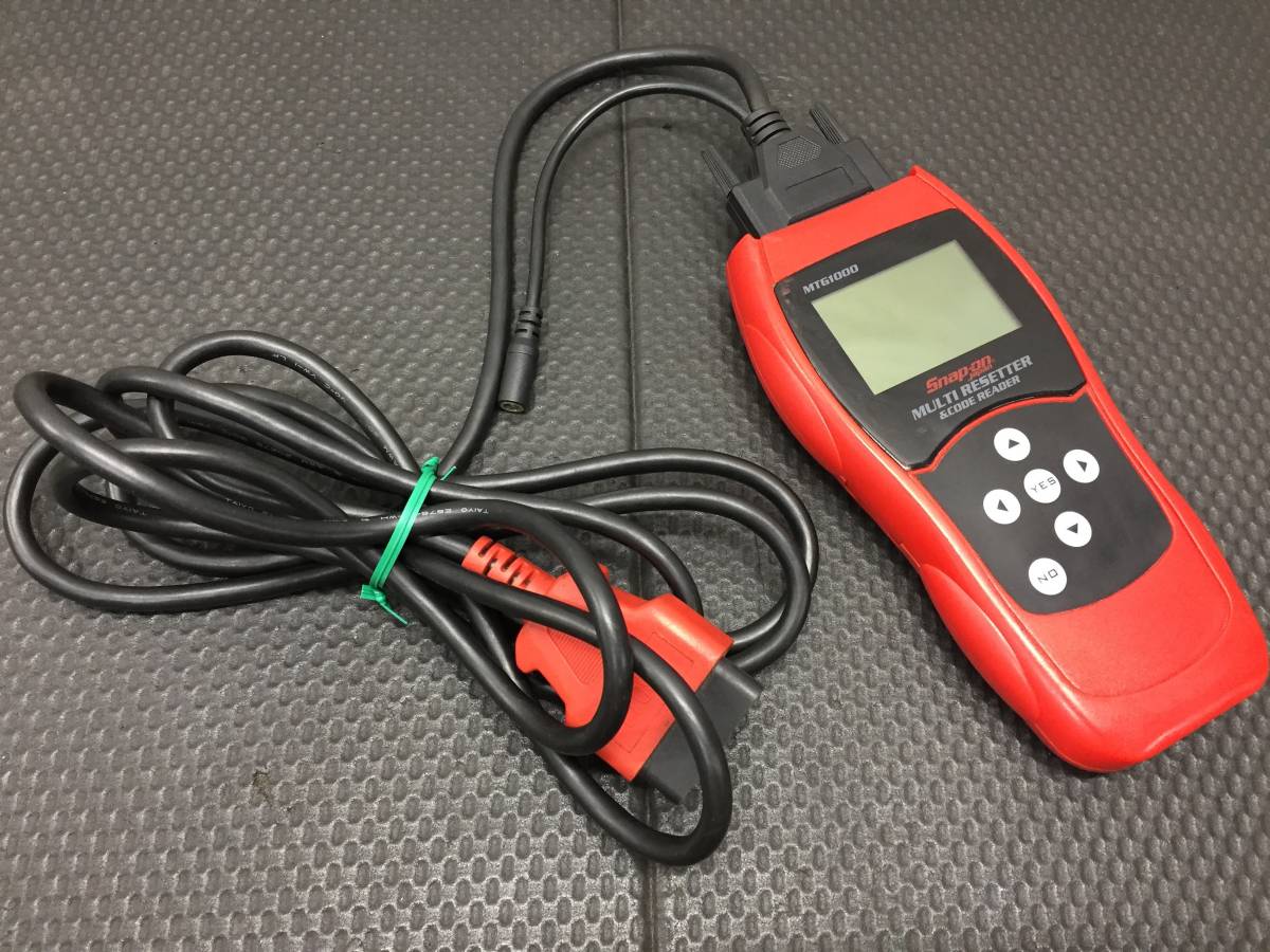 故障診断機】 スナップオン/Snap-on MTG1000 マルチリセッター＆コード