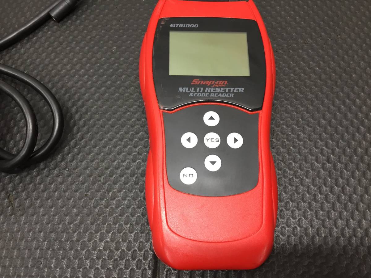 故障診断機】 スナップオン/Snap-on MTG1000 マルチリセッター＆コード