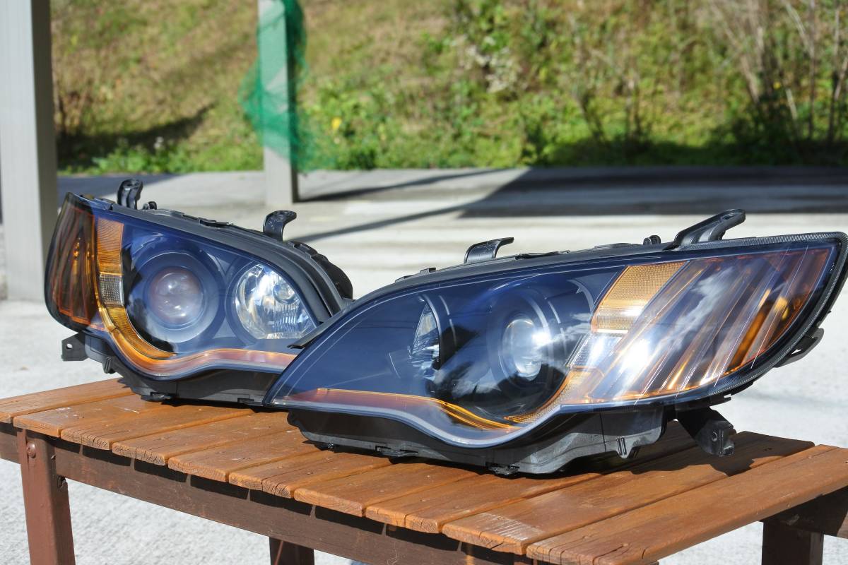 美品 レガシィBP5 BL5 後期 インナー艶消しブラック・キャンディ 