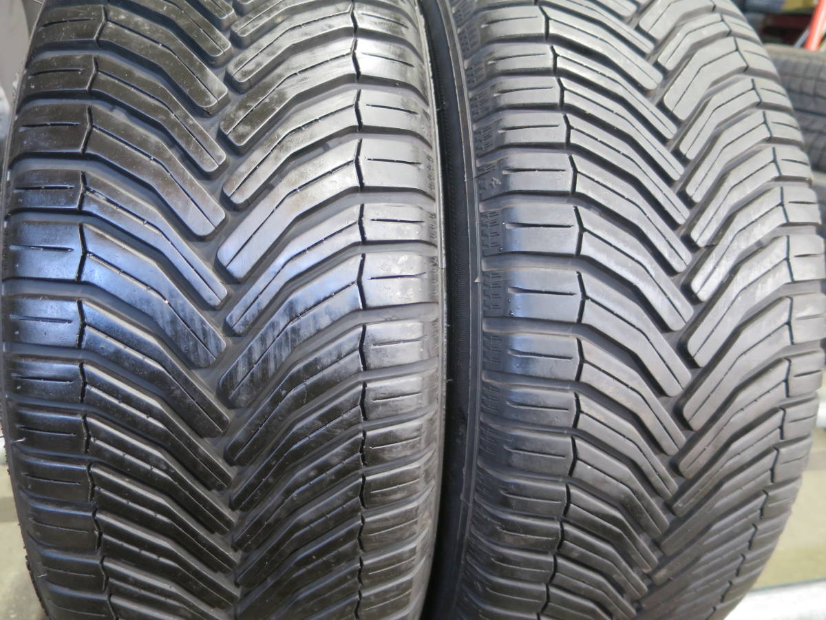 18年製 195/55R16 91V ◆ミシュラン CROSSLIMATE◆ 2本 B1521