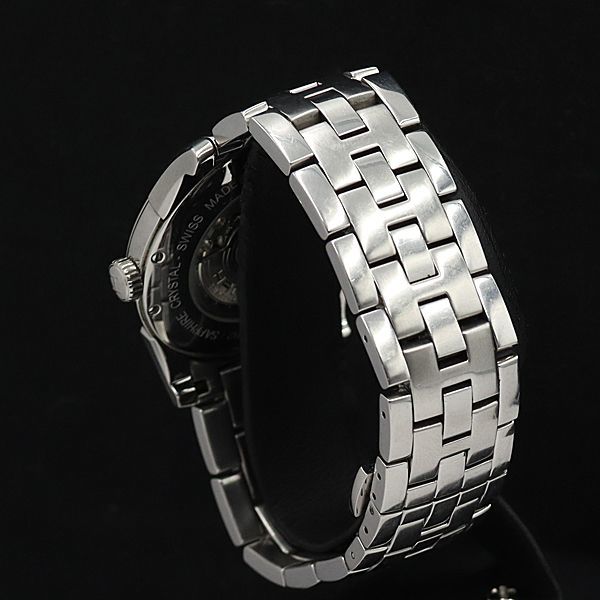 1円 ハミルトン AT/自動巻 H385150 ジャズマスター 裏スケ 21石 デイト