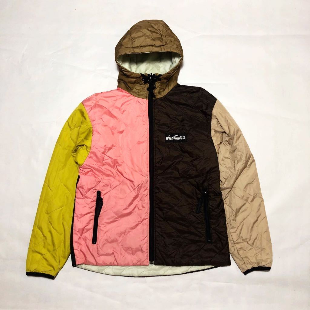 WILDTHINGS/PRIMALOFT/Made in USA/CRAZY COLOR/Reversible Quilting 