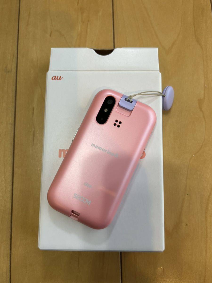 au キッズケータイ マモリーノ6 中古 美品 ピンク(Android)｜売買され