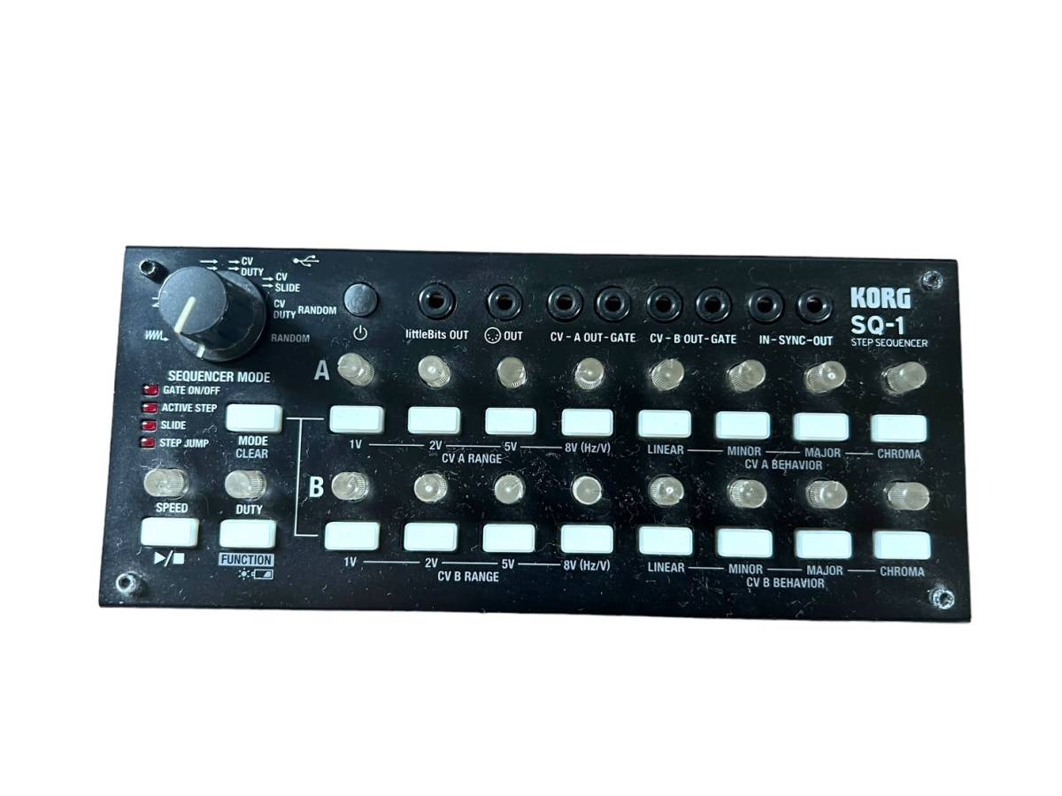 to0844　 KORG SQ-1 コルグ シーケンサー　ユーロラック　モジュラーシンセ　