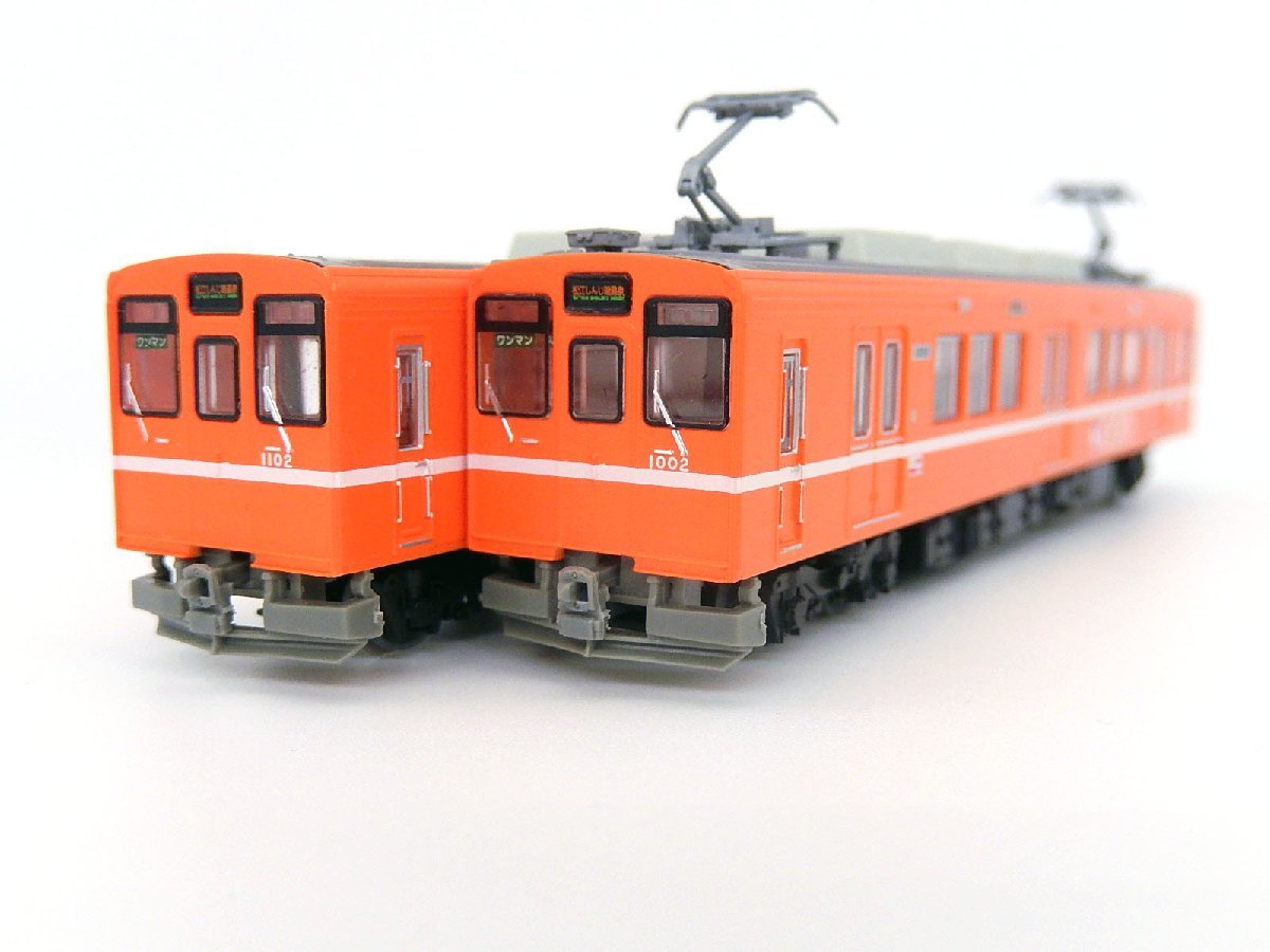 TOMYTEC■鉄道コレクション (鉄コレ) 一畑電車1000系 オレンジカラー 2両セット