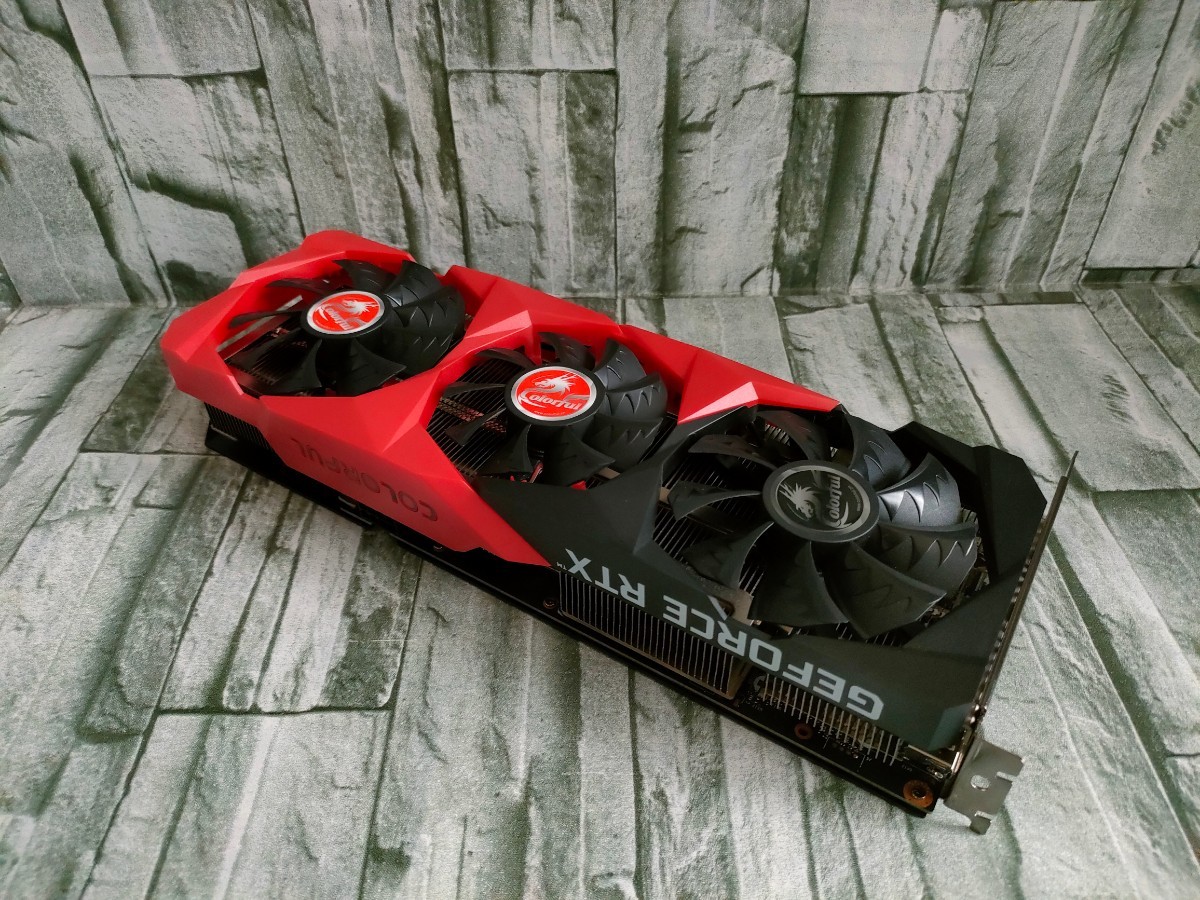 NVIDIA Colorful GeForce RTX3060 12GB BATTLE AX 【グラフィックボード】