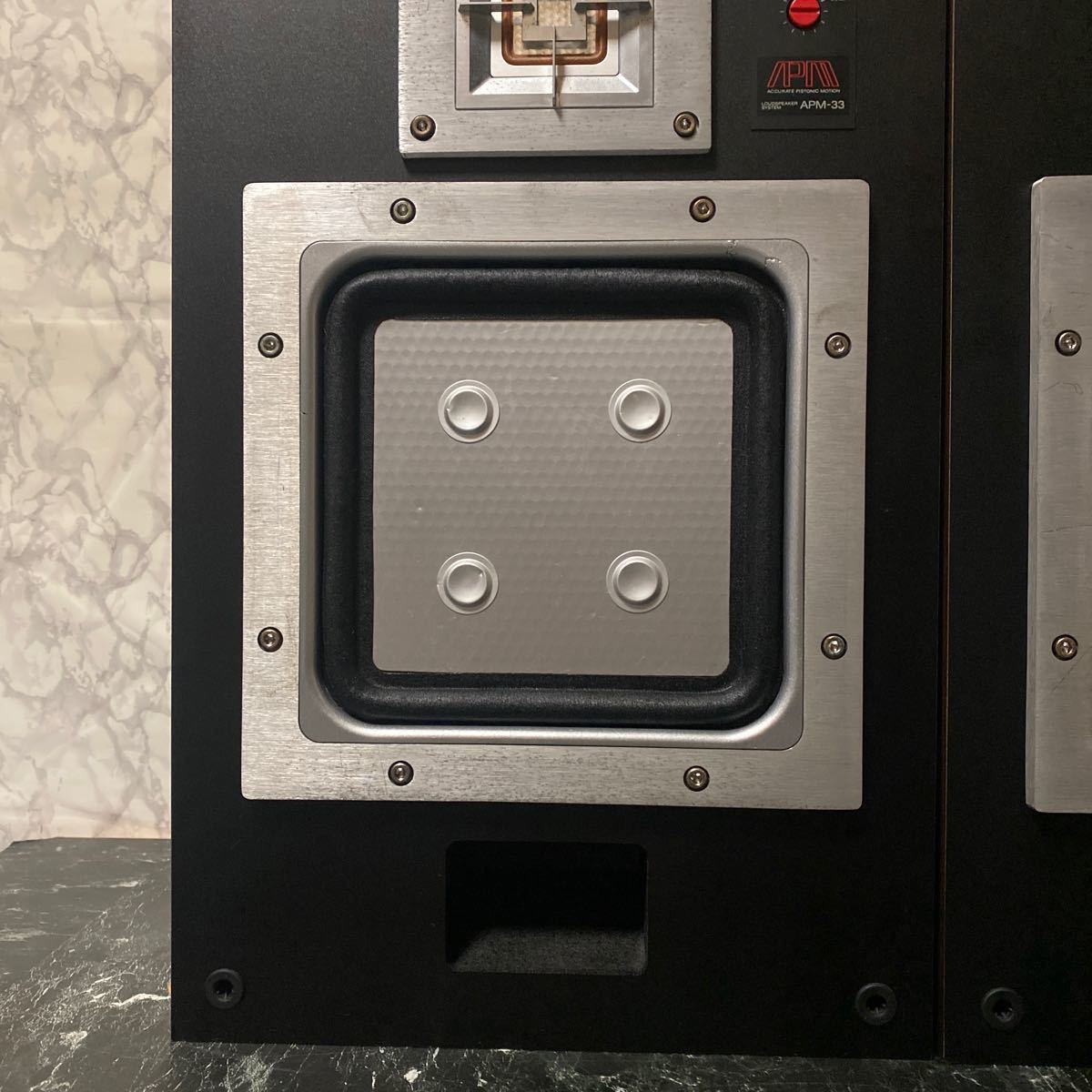 SONY APM-33W 2way ブックシェルフ スピーカー メンテナンス 音出し