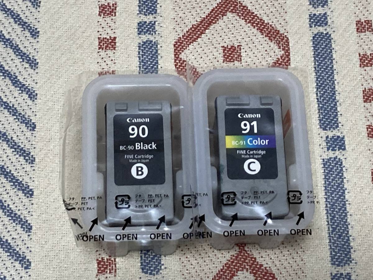 ★☆Canon 純正インクカートリッジ BC-90 BC-91　2個セット☆★