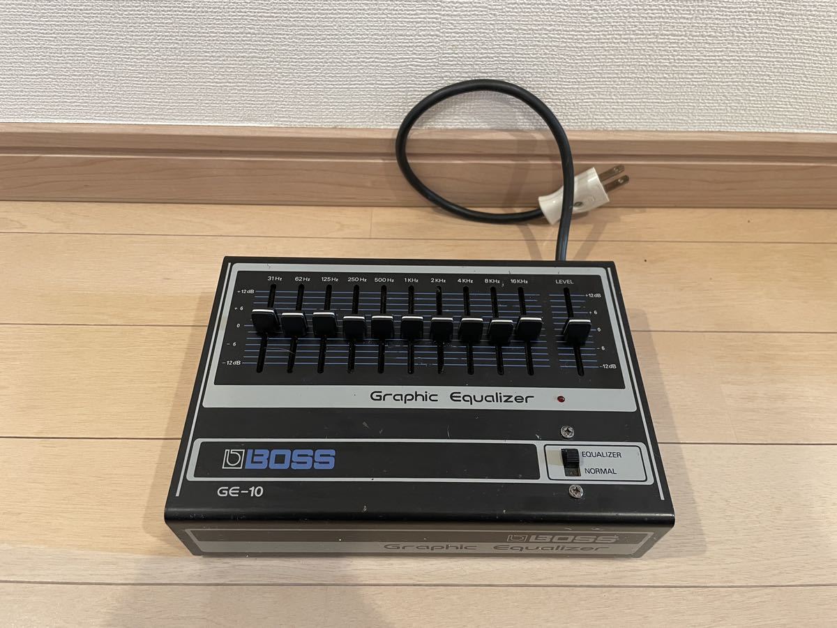 送料込み！BOSS・Graphic Equalizer・イコライザー・GE-10・ジャンク