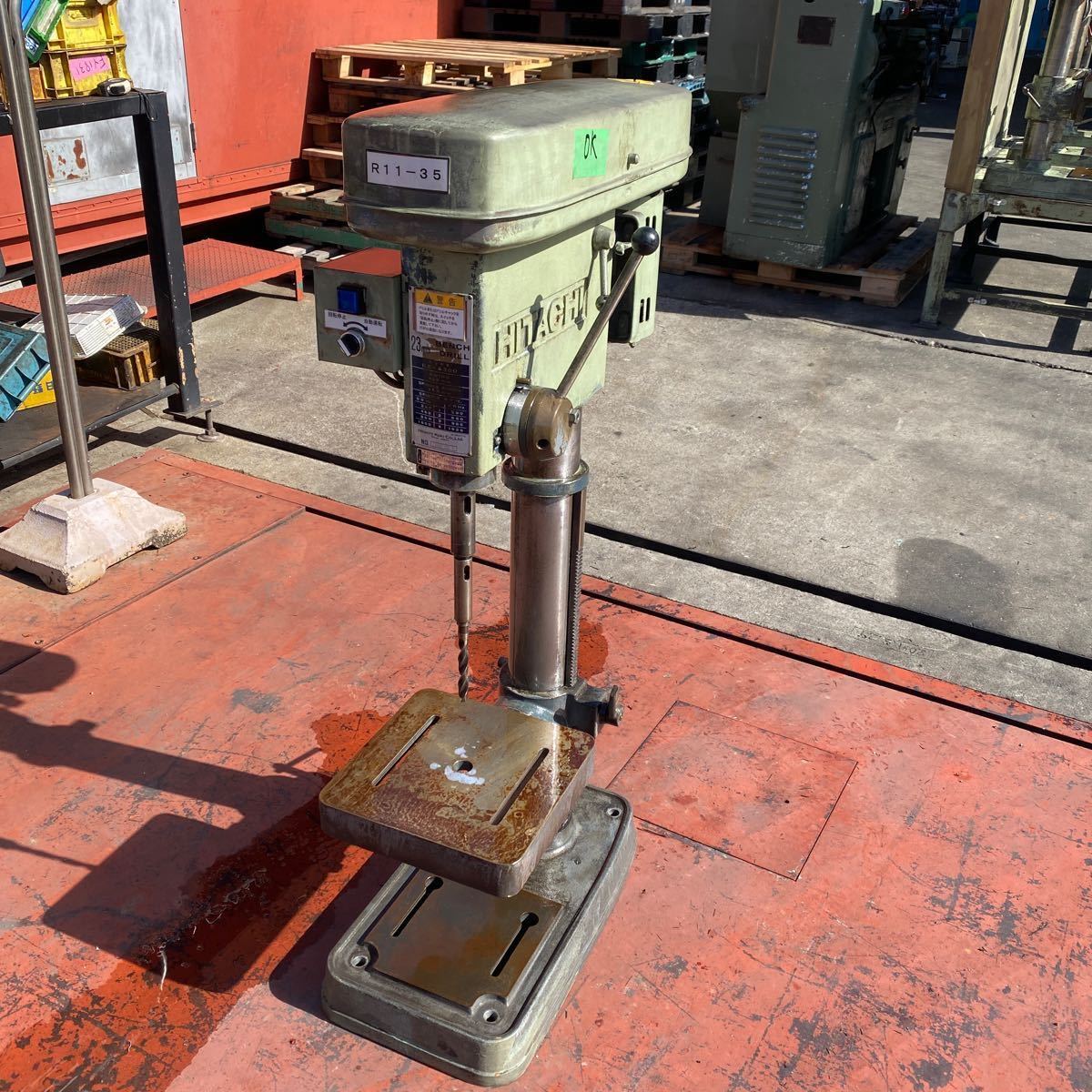 SKT5216 日立 ボール盤 KE-4300 三相200V 50/60Hz【動作確認済】