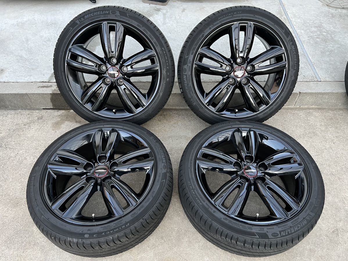希少品MINI ミニクーパー F55 F56 F57 JCW 205/45R17 Swindon 17インチ 