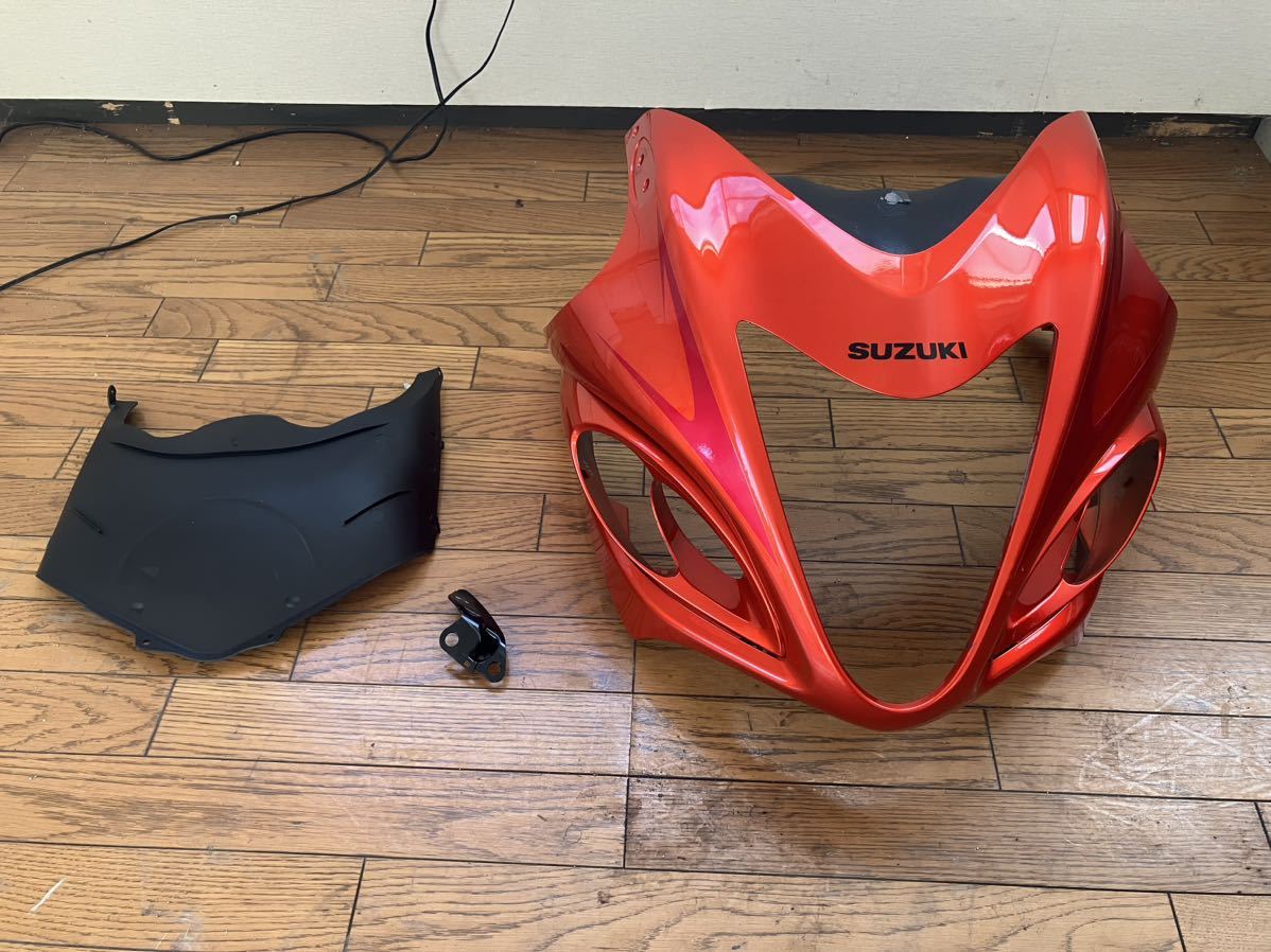 ○ スズキ ハヤブサ 隼 GSX1300R GX72A 純正 アッパーカウル オレンジ