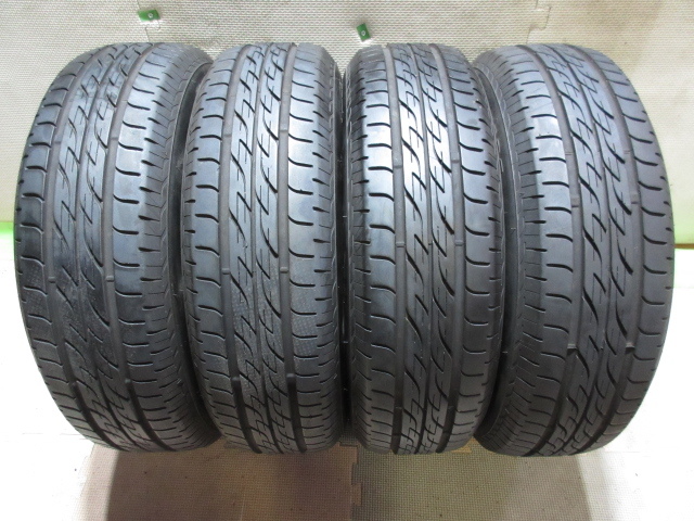 中古タイヤ 165/65R14 ブリヂストン NEXTRY 9分山 2022年式 4本セット