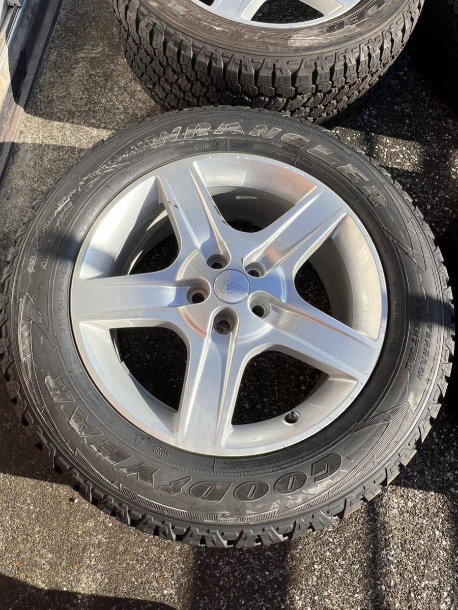 255/60r20 GOOD YEARランドローバーディフェンダー認証マーク付 255